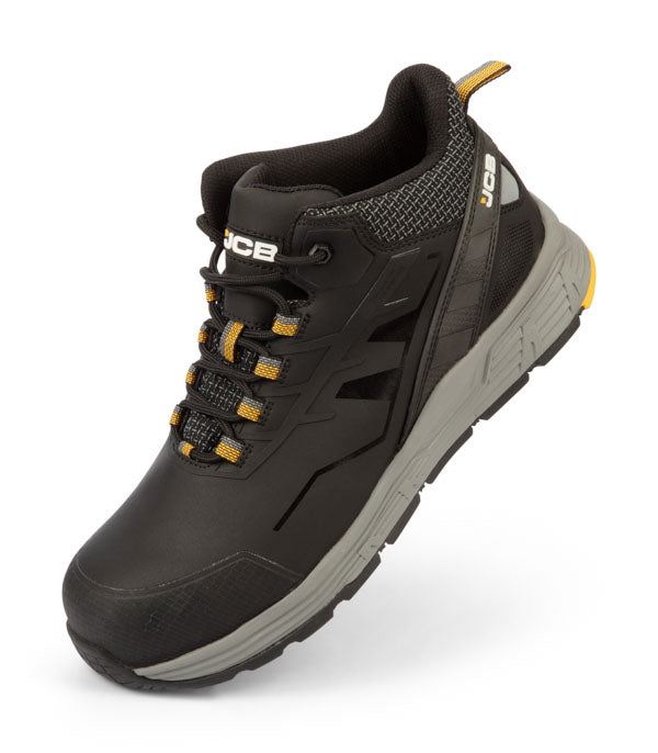 JCB Workwear Spark 2 Composite Mid Cut Black