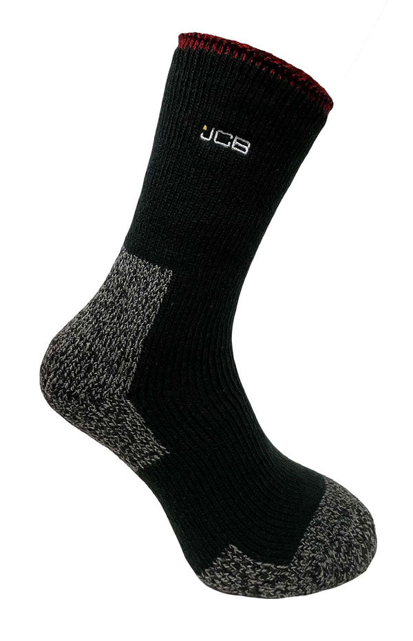 Jcb Workwear Thermasocks With Extended Achilles