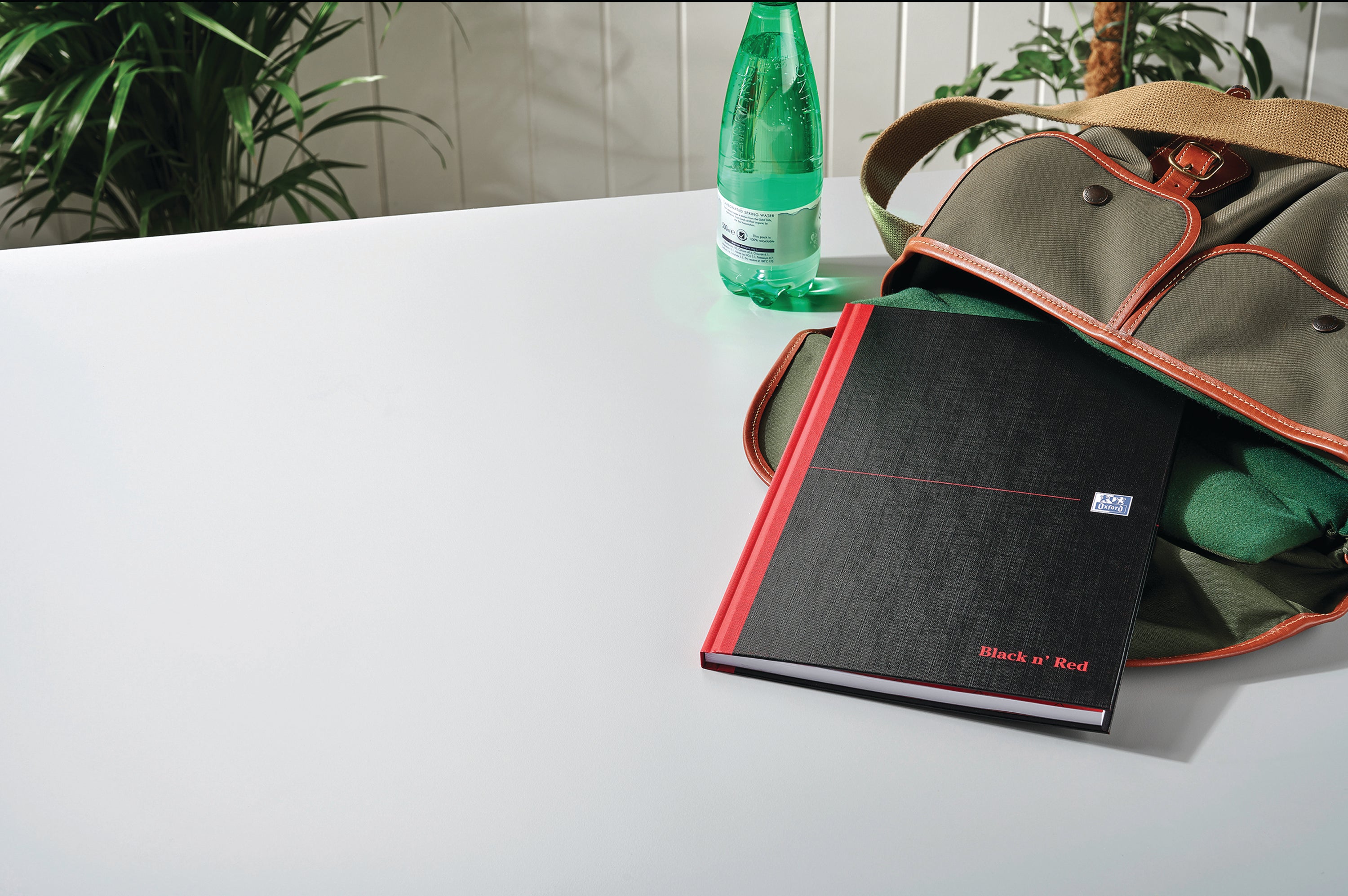 Black n' Red Casebound Smart Ruled Hardback Notebook A4 100080428