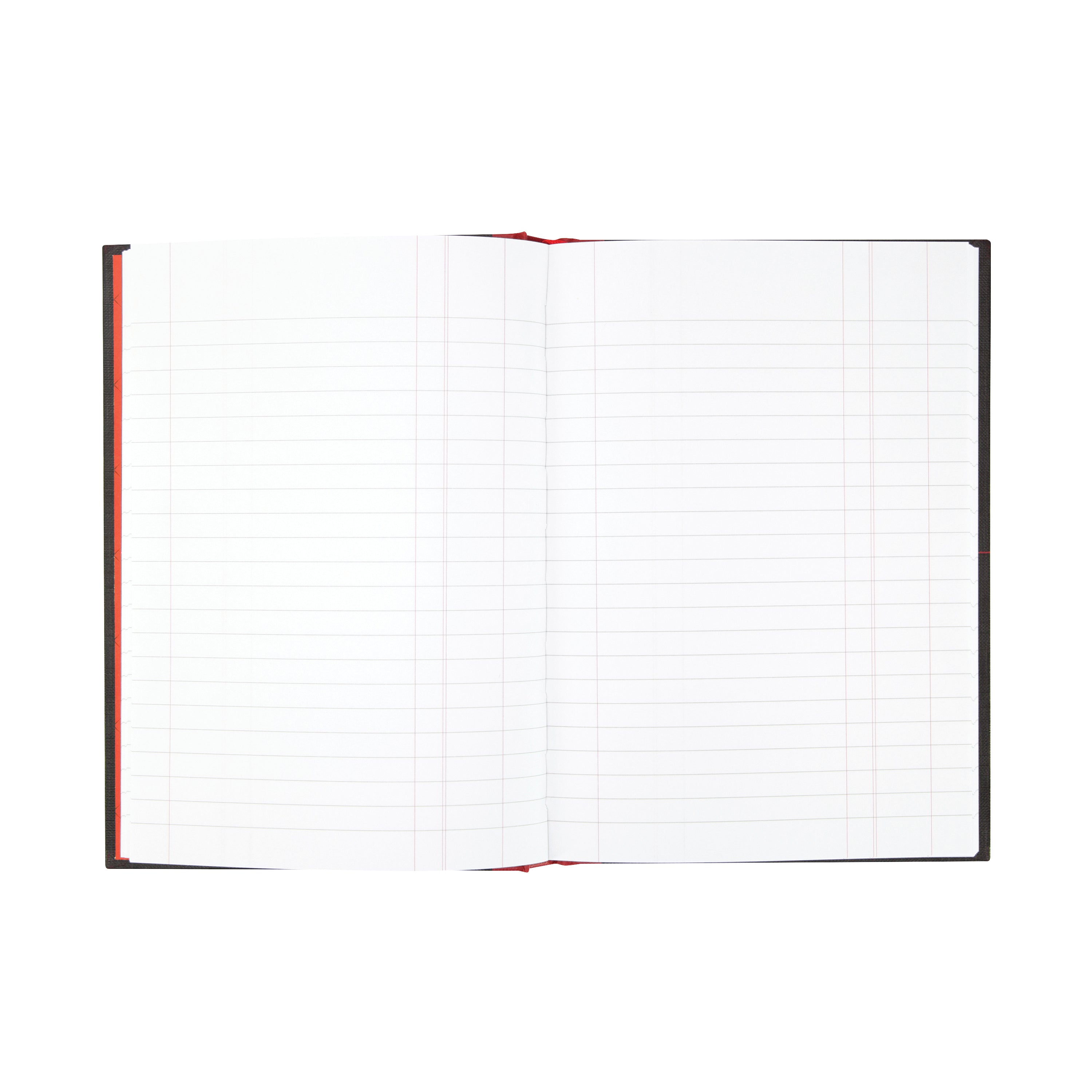 Black n' Red Casebound Hardback Single Cash Book A5 – (Pack of 5)