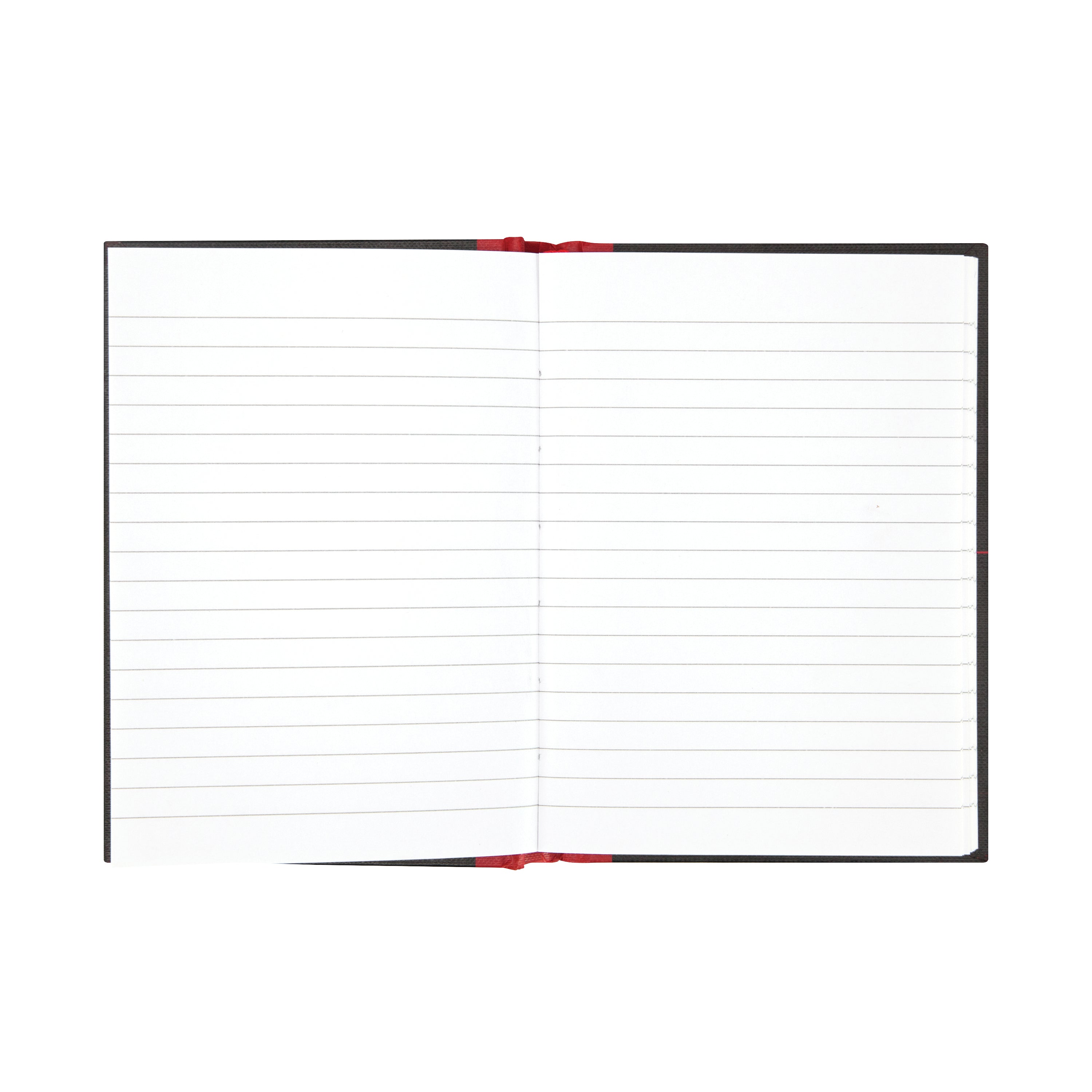 Black n' Red Casebound Hardback Notebook 192 Pages A6 – (Pack of 5)