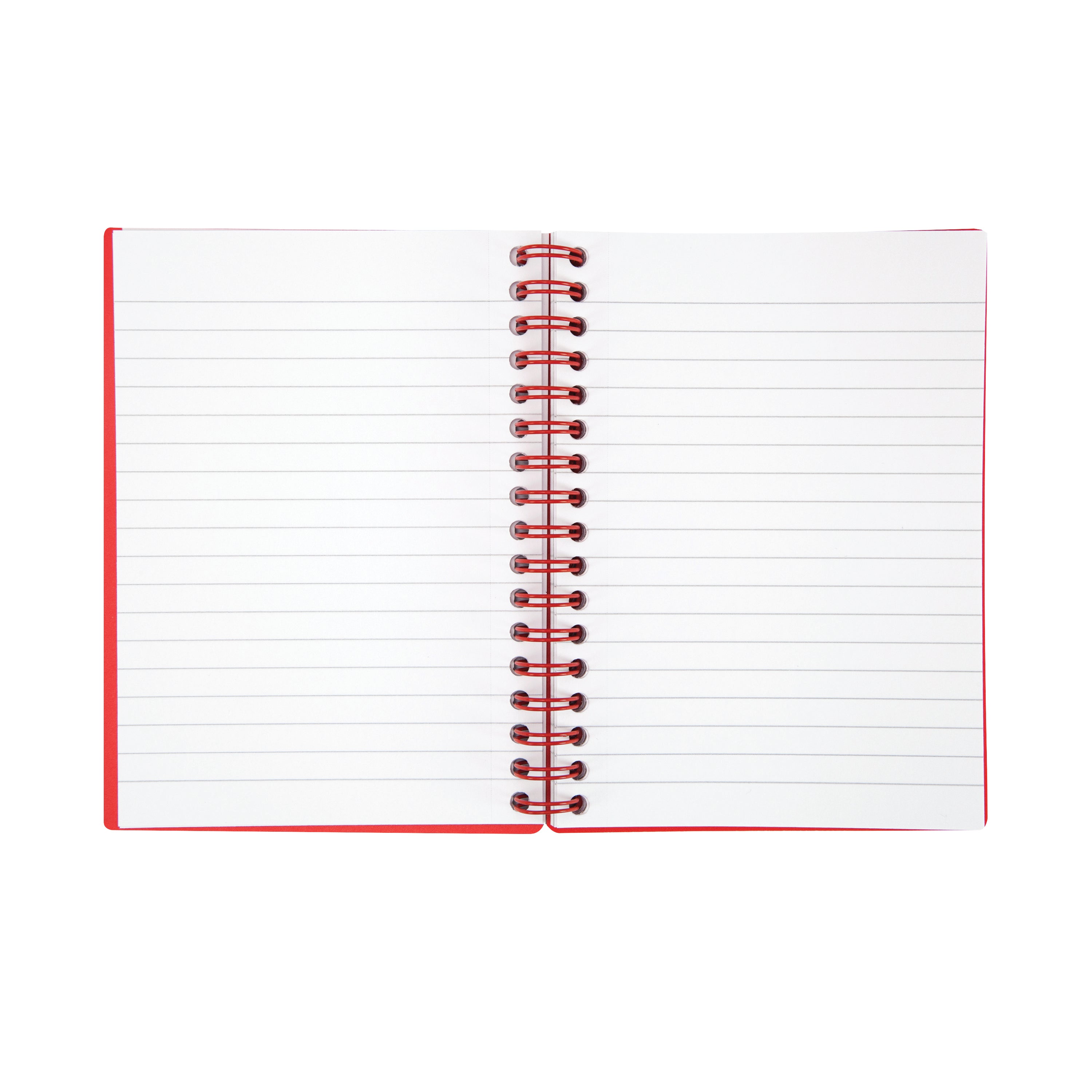 Black N Red Wirebound Polypropylene Ruled Notebook 140 Pages A6 – (Pack of 5)