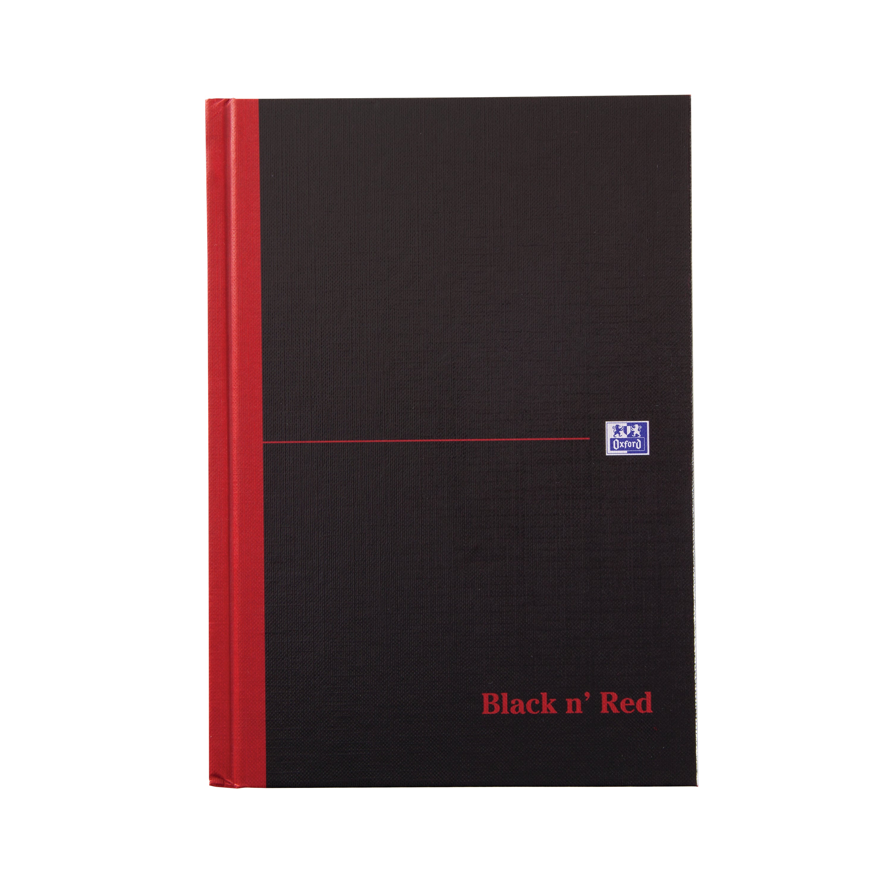 Black n' Red Casebound Hardback A-Z Notebook 192 Pages A5 – (Pack of 5)