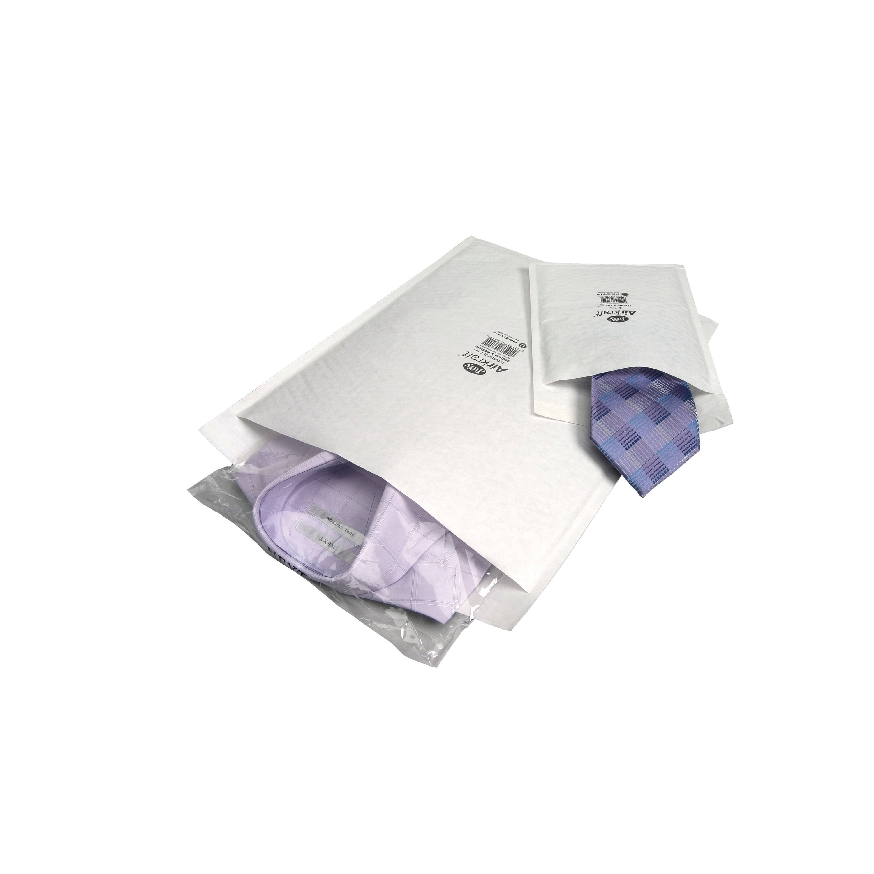 AIRKRAFT Size 000 Bubble Lined Mailer White – (Pack of 200)