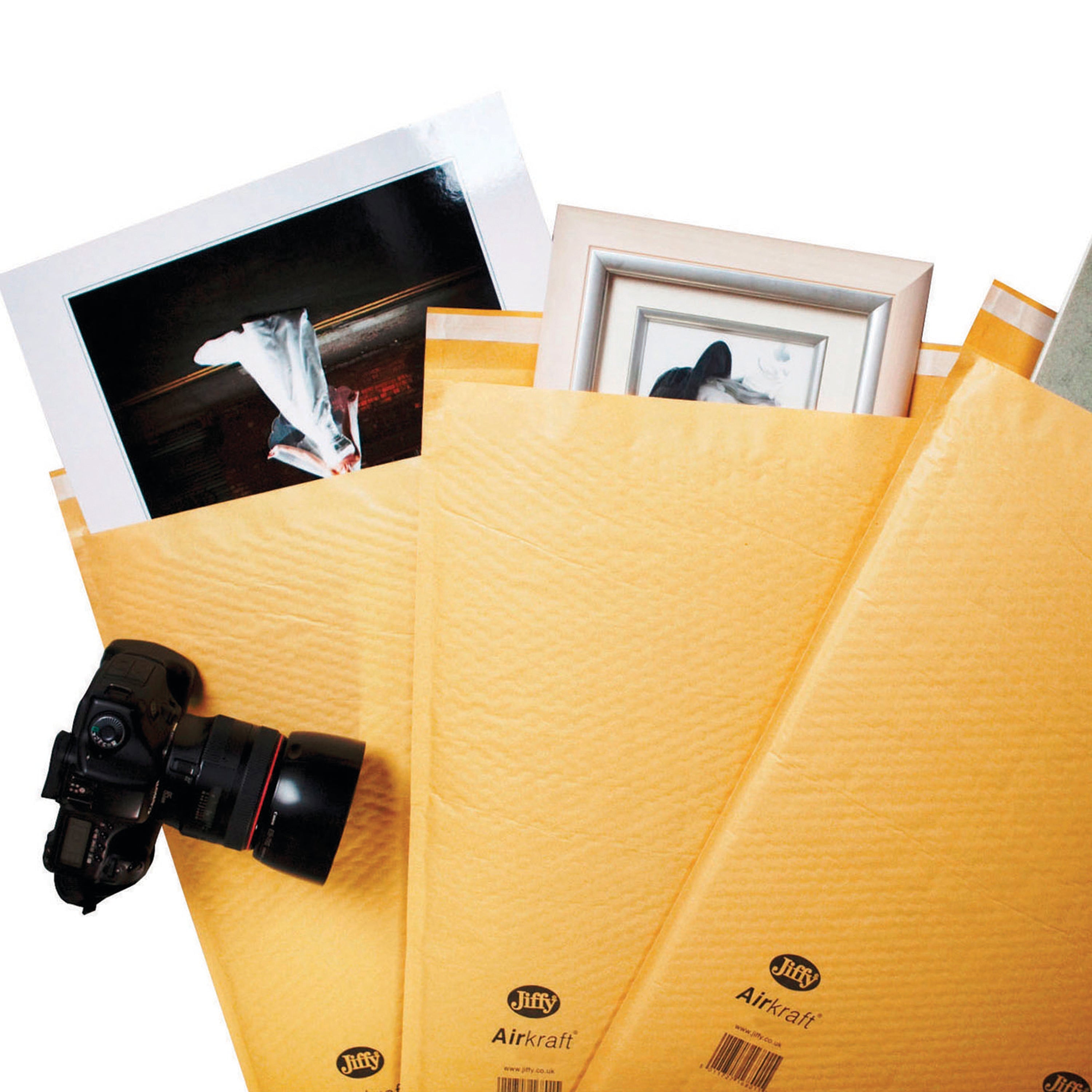 AIRKRAFT Size 00 Bubble Lined Mailer Gold – (Pack of 200)