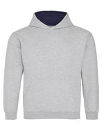 Just Hoods by AWDis Kids Varsity Hoodie - JH003B - thumbnail 6