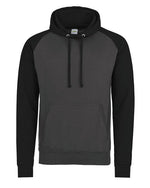 Just Hoods by AWDis Baseball Hoodie - JH009 - thumbnail 3