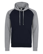 Just Hoods by AWDis Baseball Hoodie - JH009 - thumbnail 2