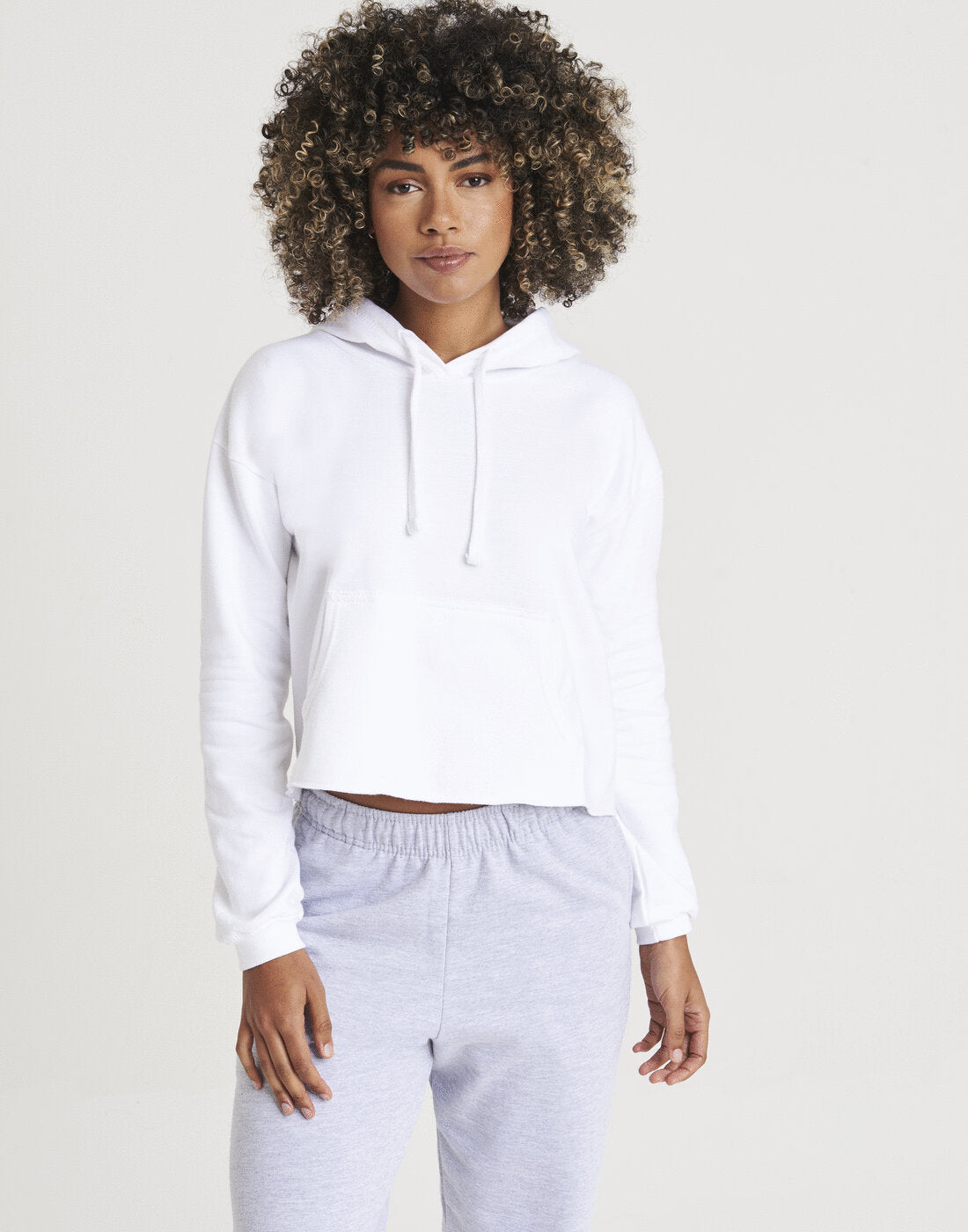 Just Hoods by AWDis Womens Cropped Hoodie - JH016