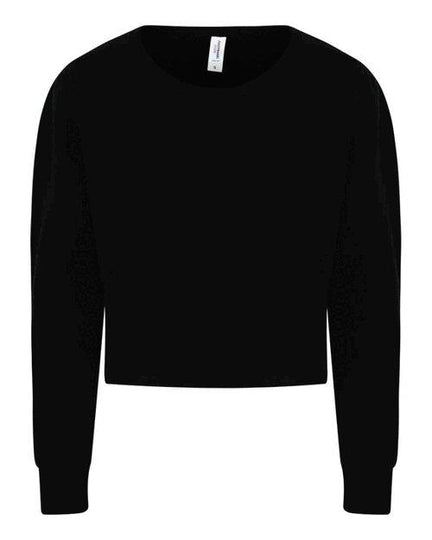 Just Hoods by AWDis Ladies Cropped Sweat