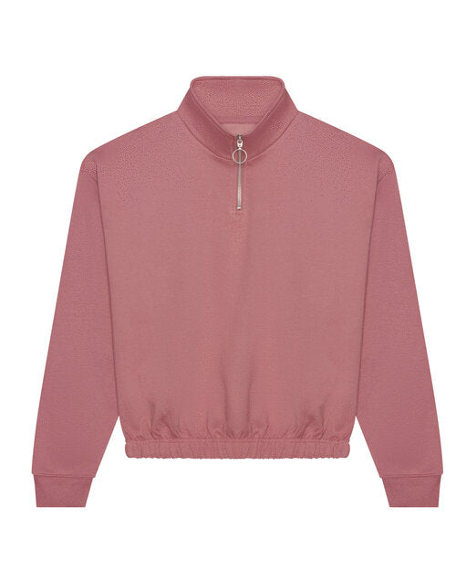 Just Hoods by AWDis Womens Cropped 1/4 Zip Sweat - JH037F