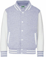 Just Hoods by AWDis Kids Varsity Jacket - JH043B - thumbnail 13