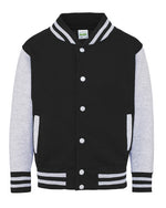 Just Hoods by AWDis Kids Varsity Jacket - JH043B - thumbnail 7
