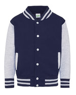 Just Hoods by AWDis Kids Varsity Jacket - JH043B - thumbnail 10