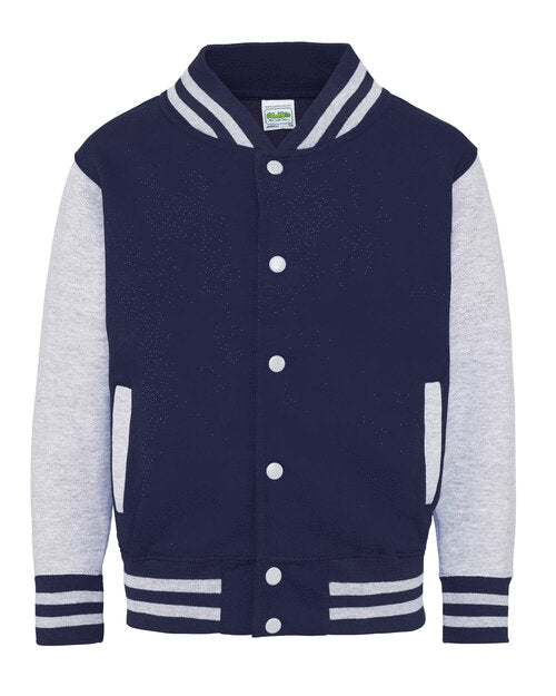 Just Hoods by AWDis Kids Varsity Jacket - JH043B