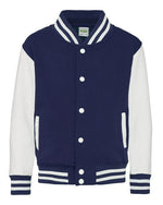 Just Hoods by AWDis Kids Varsity Jacket - JH043B - thumbnail 11