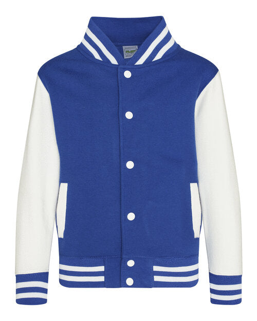 Just Hoods by AWDis Kids Varsity Jacket - JH043B