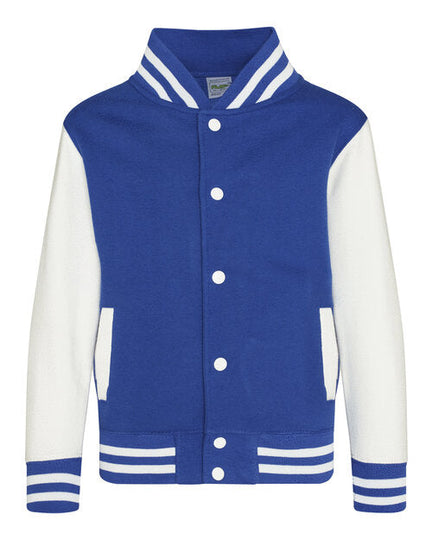 Just Hoods by AWDis Kids Varsity Jacket - JH043B