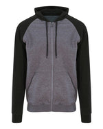 Just Hoods by AWDis Baseball Hoodie - JH063 - thumbnail 3