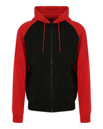 Just Hoods by AWDis Baseball Hoodie - JH063 - thumbnail 2