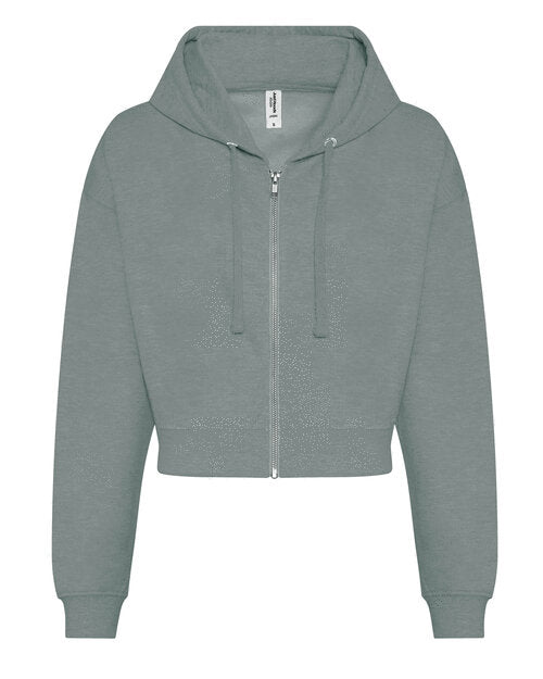 Just Hoods by AWDis Womens Fashion Crop Zoodie - JH065