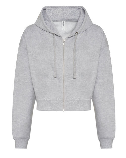 Just Hoods by AWDis Womens Fashion Crop Zoodie - JH065