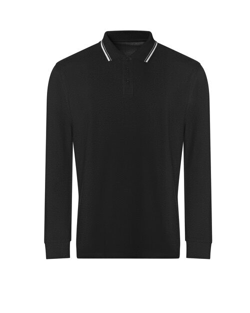 Just Polos Long Sleeve Tipped 100 Polo - JP103M
