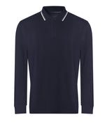 Just Polos Long Sleeve Tipped 100 Polo - JP103M - thumbnail 4