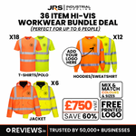 36 Item Hi-Vis Printed Workwear Bundle - thumbnail 1