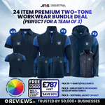 24 Item Premium Two-Tone Embroidered Workwear Bundle Deal - thumbnail 1