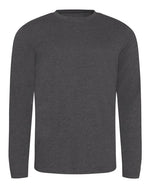 Just Tees Long Sleeve Tri-Blend T - JT002M - thumbnail 3