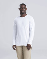 Just Tees Long Sleeve Tri-Blend T - JT002M - thumbnail 1