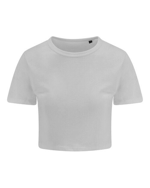 Just Tees Womens Tri-Blend Cropped T - JT006M