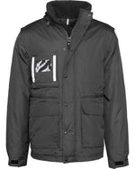 Kariban Workwear Parka With Detachable Sleeves - K6106M - thumbnail 1