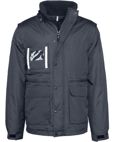 Kariban Workwear Parka With Detachable Sleeves - K6106M