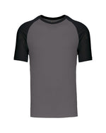Kariban Contrast Baseball T-Shirt - KB330M - thumbnail 4