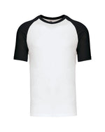 Kariban Contrast Baseball T-Shirt - KB330M - thumbnail 5