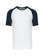 Kariban Contrast Baseball T-Shirt - KB330M - thumbnail 6
