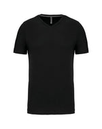 Kariban Mens Short Sleeve V-Neck T-Shirt - KB357M - thumbnail 1