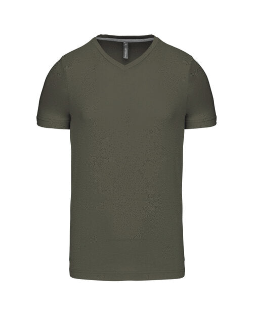 Kariban Mens Short Sleeve V-Neck T-Shirt - KB357M