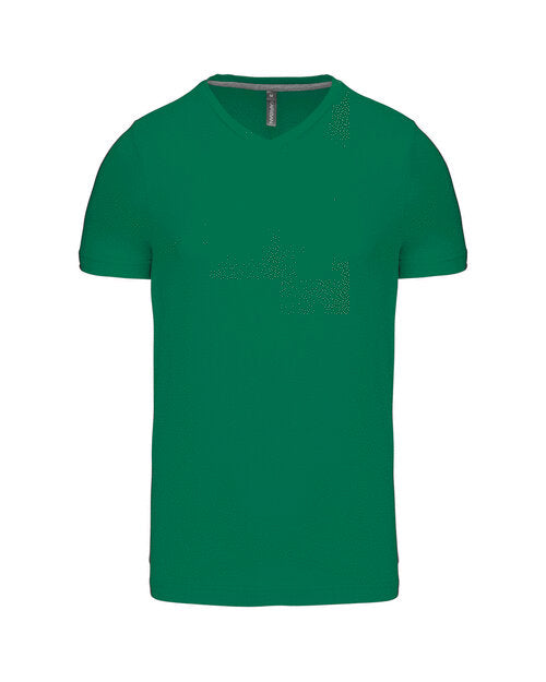 Kariban Mens Short Sleeve V-Neck T-Shirt - KB357M