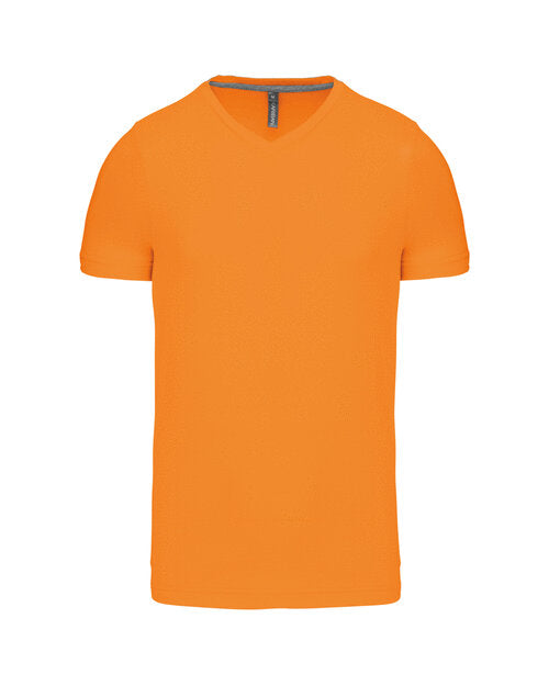 Kariban Mens Short Sleeve V-Neck T-Shirt - KB357M
