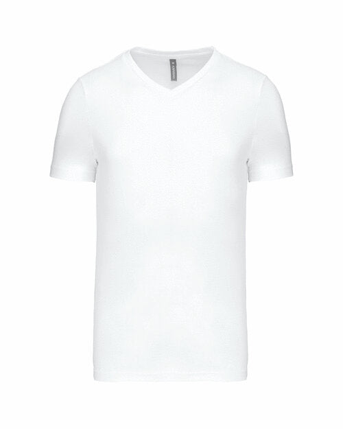 Kariban Mens Short Sleeve V-Neck T-Shirt - KB357M