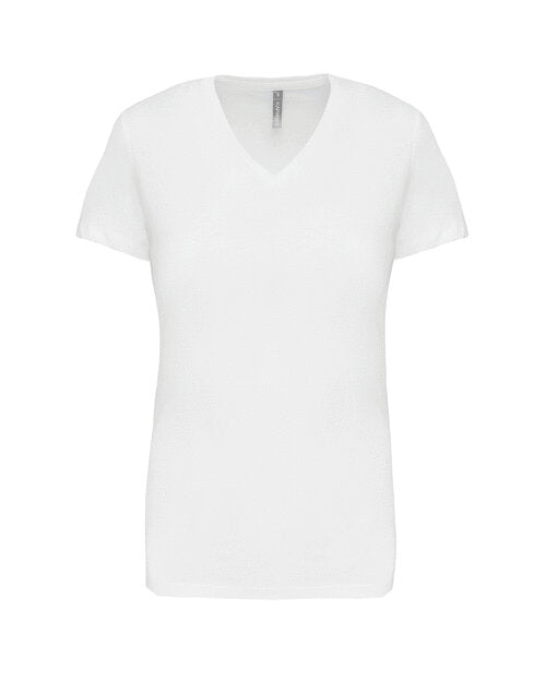 Kariban Ladies Short Sleeve V-Neck T-Shirt - KB381M