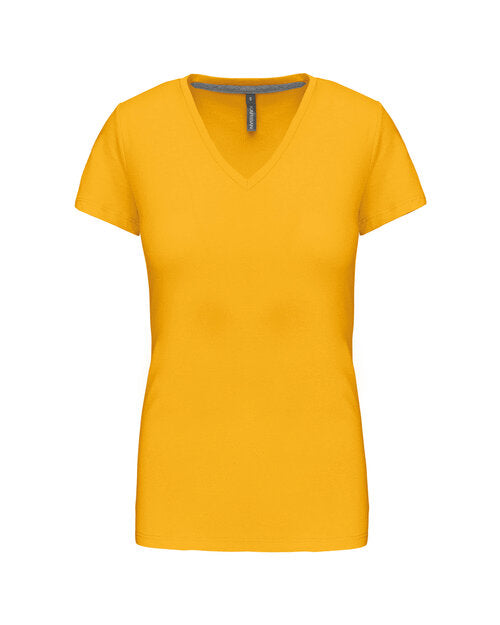 Kariban Ladies Short Sleeve V-Neck T-Shirt - KB381M