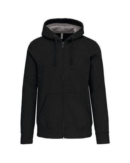 Kariban Heavy Full Zip Hooded Sweatshirt - KB444M