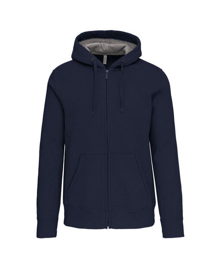 Kariban Heavy Full Zip Hooded Sweatshirt - KB444M