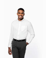 Kariban Mens Long Sleeve Easy Care Oxford Shirt - KB533M - thumbnail 1
