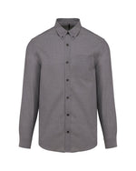 Kariban Mens Long Sleeve Easy Care Oxford Shirt - KB533M - thumbnail 4
