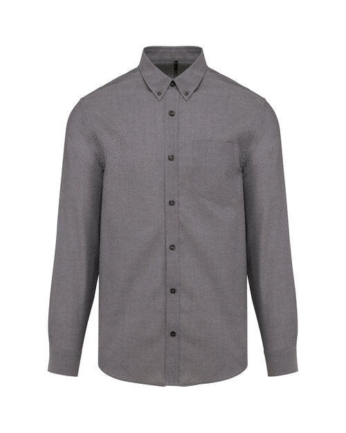 Kariban Mens Long Sleeve Easy Care Oxford Shirt - KB533M